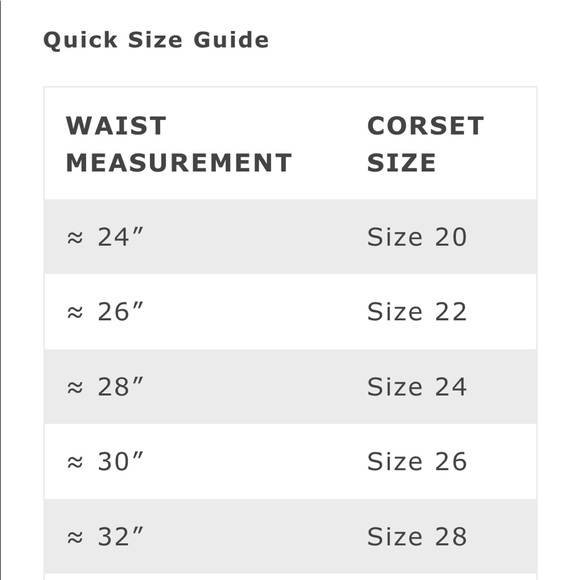 Red satin corset size 24 - Picture 9 of 9